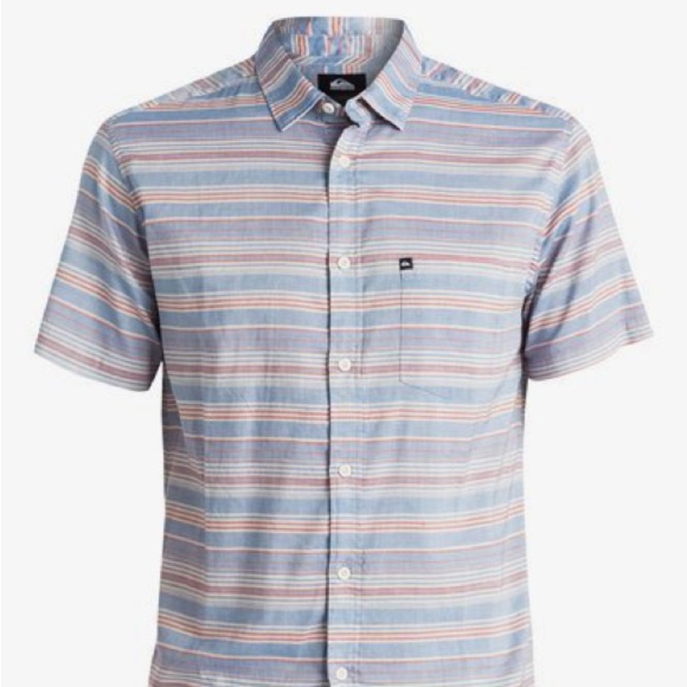 Quicksilver Rifter Stripe Collared Shirt - Picture 3 of 5
